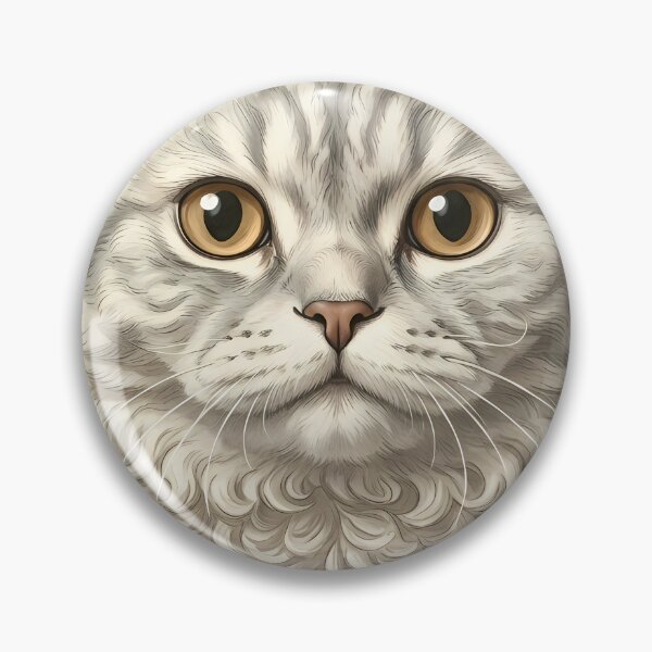 Item preview, Vintage Naturalist Selkirk Rex Cat Portrait — Antique Cat Breed Art designed and sold by Catch333.