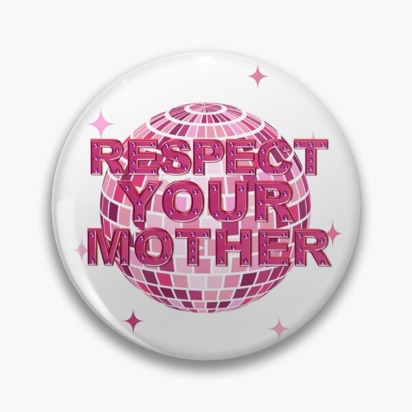 Item preview, Respect Your Mother Pink Disco Ball designed and sold by kelseydesign.