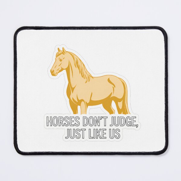 Item preview, Minimalist Horse Silhouette with Peaceful Quote designed and sold by NiftyWrx.