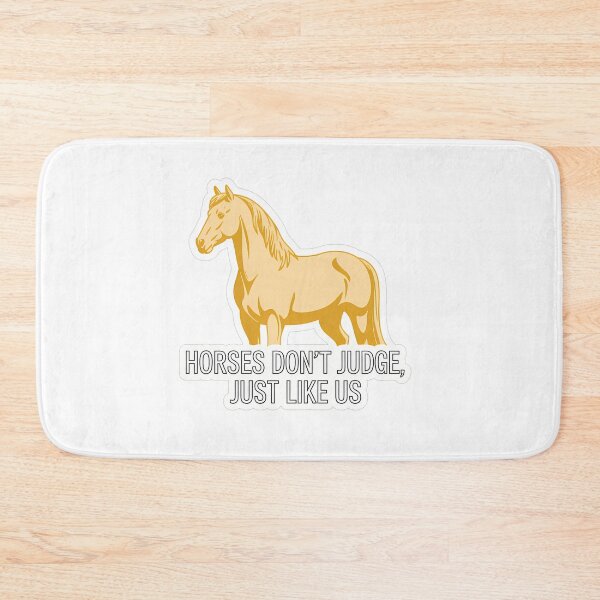 Item preview, Minimalist Horse Silhouette with Peaceful Quote designed and sold by NiftyWrx.