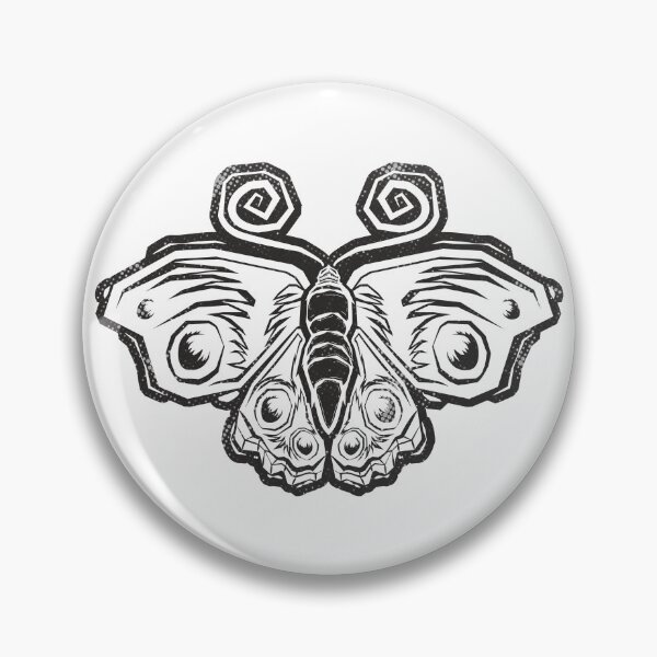 Item preview, Gothic Entomology Butterfly – Dark Academia Insect Art designed and sold by Etern.