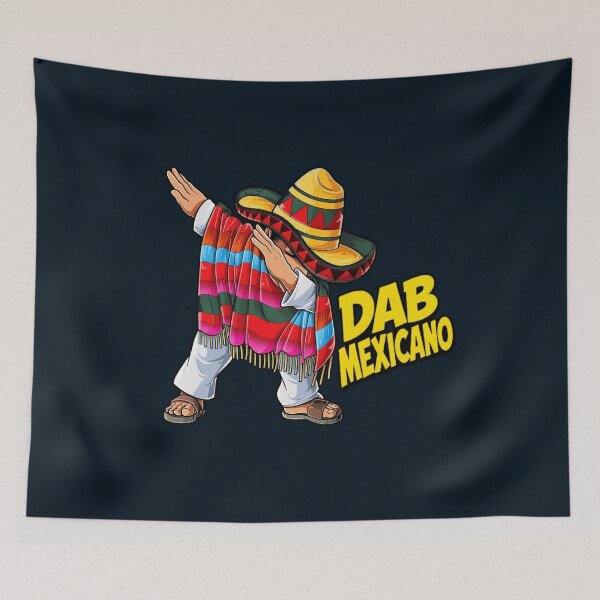 Item preview, Dab Mexicano Fiesta Cartoon designed and sold by EssentialPieces.