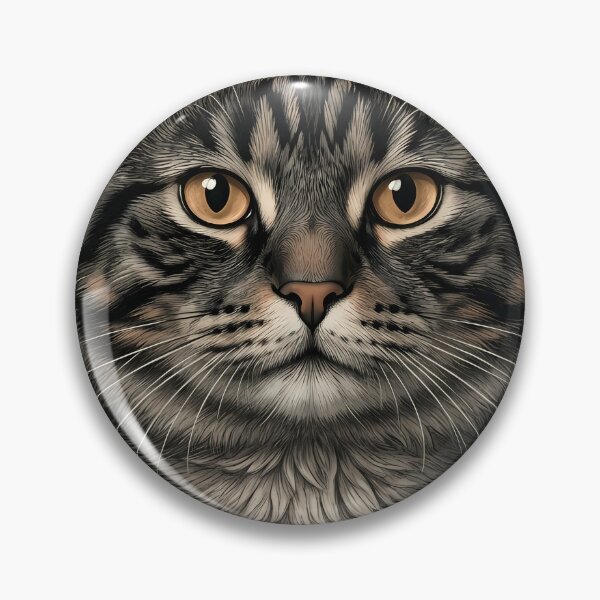 Item preview, Vintage Naturalist Manx Cat Portrait — Antique Cat Breed Art designed and sold by Catch333.