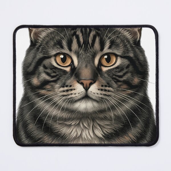 Item preview, Vintage Naturalist Manx Cat Portrait — Antique Cat Breed Art designed and sold by Catch333.