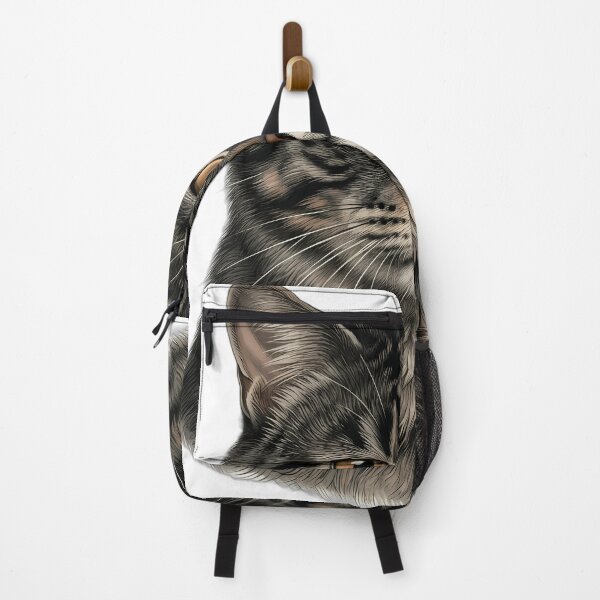 Item preview, Vintage Naturalist Manx Cat Portrait — Antique Cat Breed Art designed and sold by Catch333.