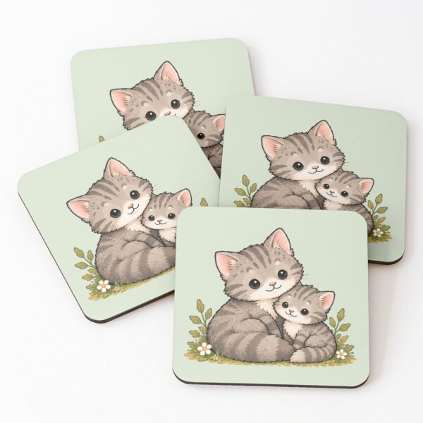 Item preview, Cat Mum & Baby designed and sold by MellowMunchkins.