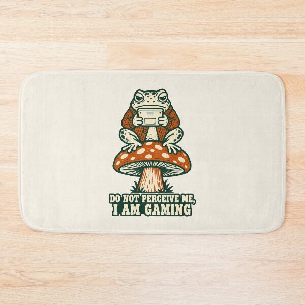 Item preview, Do Not Perceive Me I Am Gaming Funny Frog designed and sold by KungPowUnicorn.