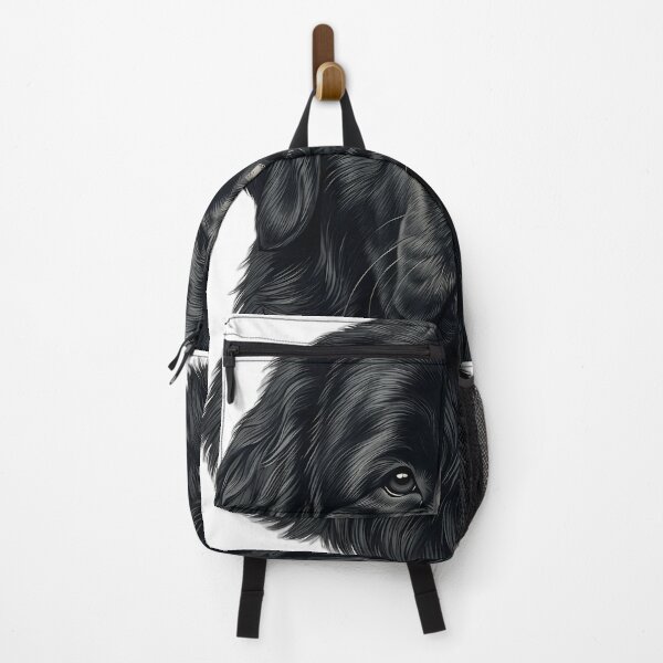 Item preview, Vintage Naturalist Newfoundland Dog Portrait — Antique Dog Breed Art designed and sold by Catch333.