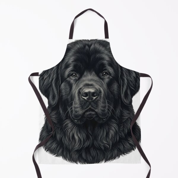 Item preview, Vintage Naturalist Newfoundland Dog Portrait — Antique Dog Breed Art designed and sold by Catch333.