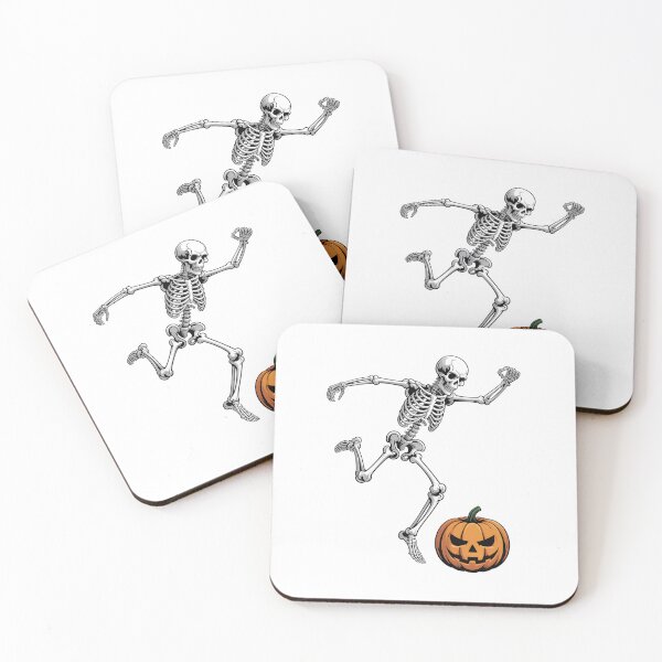 Item preview, 	Dancing Skeleton Pumpkin Halloween Design designed and sold by limanol.