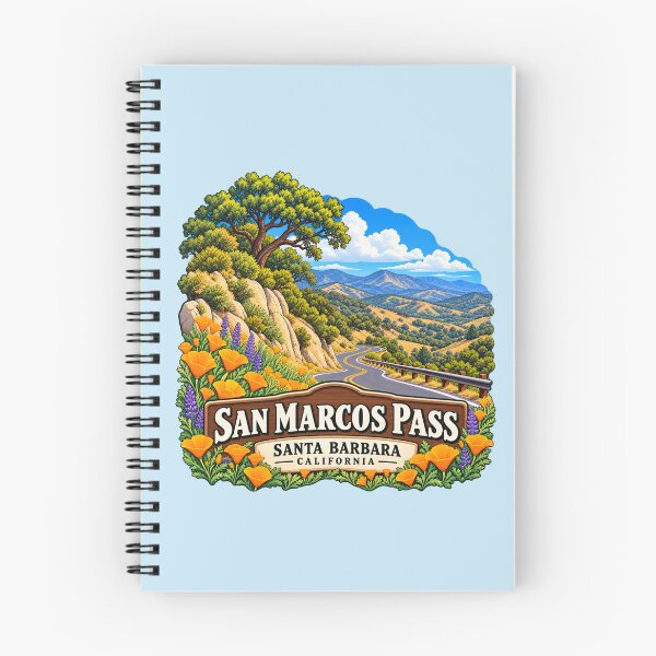 Item preview, San Marcos Pass, Santa Barbara, California designed and sold by Myra365Art.