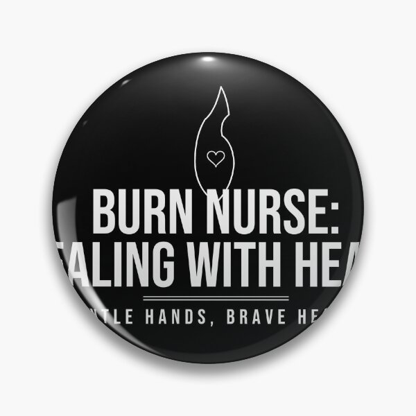 Item preview, Burn Nurse: Healing With Heart Nurse Shirt designed and sold by The Tee Collective.