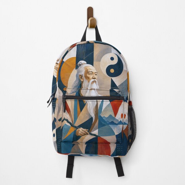 Item preview, Chinese Philosopher Laozi - The Wisdom of Tao painting designed and sold by GalleryKauffeld.