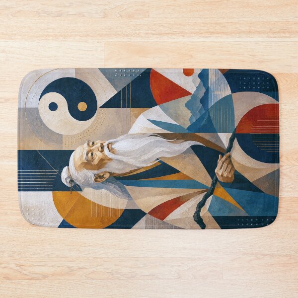 Item preview, Chinese Philosopher Laozi - The Wisdom of Tao painting designed and sold by GalleryKauffeld.