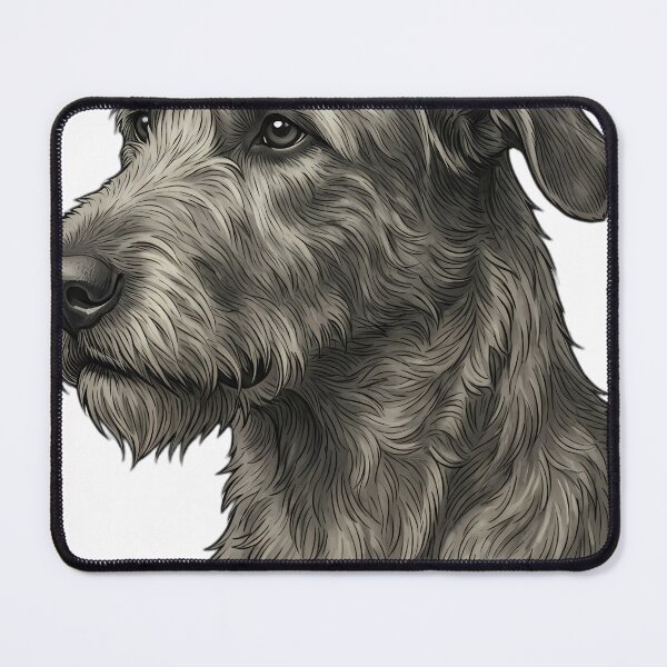 Item preview, Vintage Naturalist Irish Wolfhound Portrait — Antique Dog Breed Art designed and sold by Catch333.