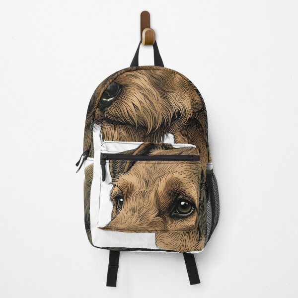 Item preview, Vintage Naturalist Airedale Terrier Portrait — Antique Dog Breed Art designed and sold by Catch333.