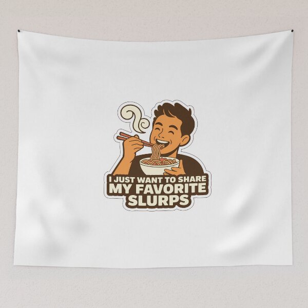 Item preview, Ramen Enthusiast Quote Art designed and sold by NiftyWrx.