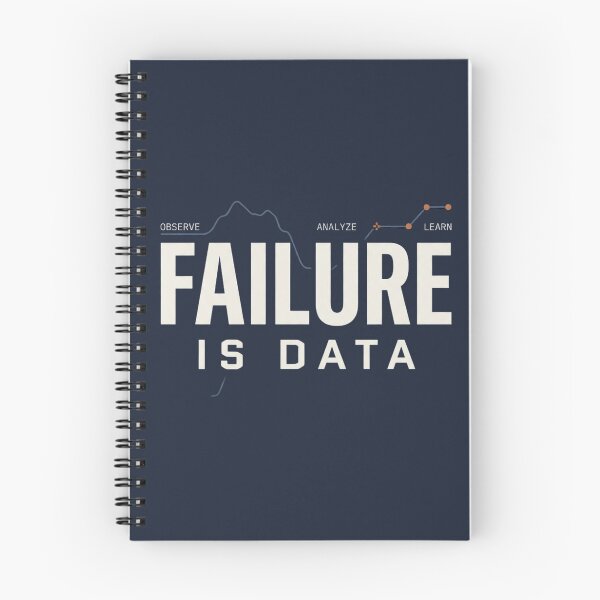 Item preview, Failure Is Data Reliability Engineering Shirt designed and sold by Amr Darwish Graphic designer.