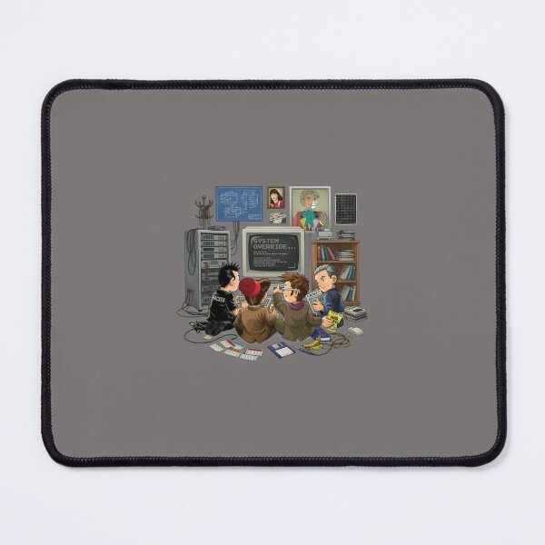 Item preview, Chibi Doctors Watching TV Sitting on Floor-83 designed and sold by BorisDewald.