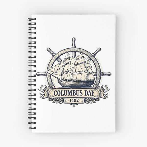 Item preview, Vintage Columbus Day 1492 Map Graphic designed and sold by Nela-&-Lena.