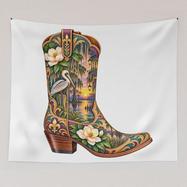 Item preview, Louisiana Cowboy Boot designed and sold by Whimspired By Paxx.