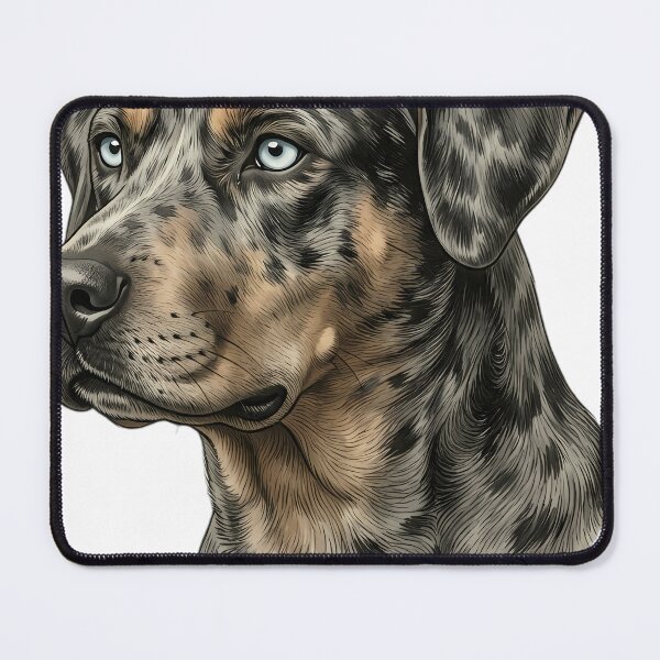 Item preview, Vintage Naturalist Catahoula Leopard Dog Portrait — Antique Dog Breed Art designed and sold by Catch333.