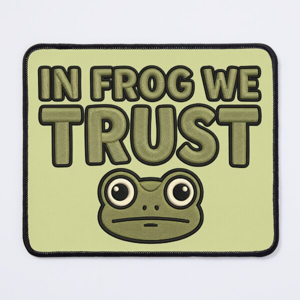 Item preview, Protest Frog IN FROG WE TRUST Art designed and sold by ArtDesignTp.
