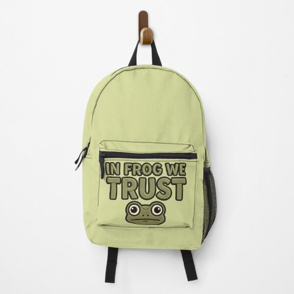 Item preview, Protest Frog IN FROG WE TRUST Art designed and sold by ArtDesignTp.