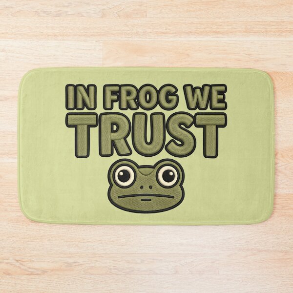 Item preview, Protest Frog IN FROG WE TRUST Art designed and sold by ArtDesignTp.