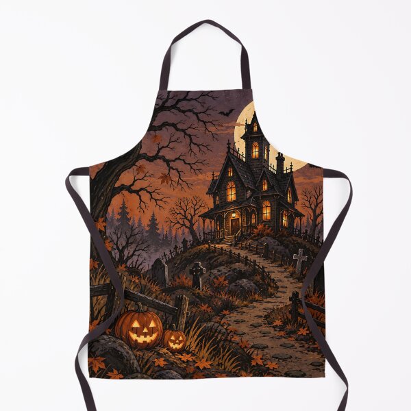 Item preview, Halloween Haunted House designed and sold by RobertMartinArt.
