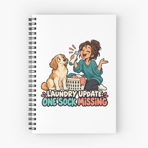 Item preview, Laundry Update: One Sock Missing designed and sold by Chase The Trend.