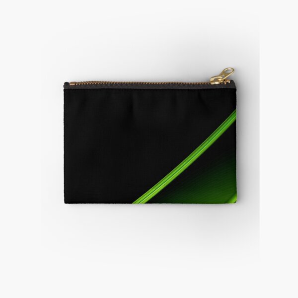 Item preview, Corner Lime Green Waves Dark Minimalist Abstract designed and sold by benjamnherbrt.