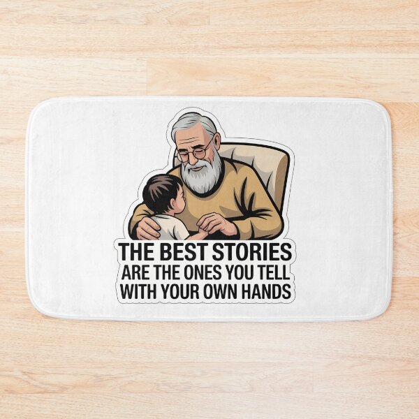 Item preview, Wise Grandfather Holding Child designed and sold by NiftyWrx.