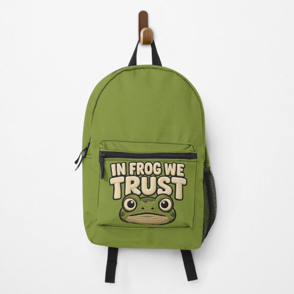Item preview, IN FROG WE TRUST Protest Art designed and sold by ArtDesignTp.