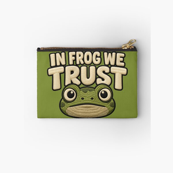 Item preview, IN FROG WE TRUST Protest Art designed and sold by ArtDesignTp.