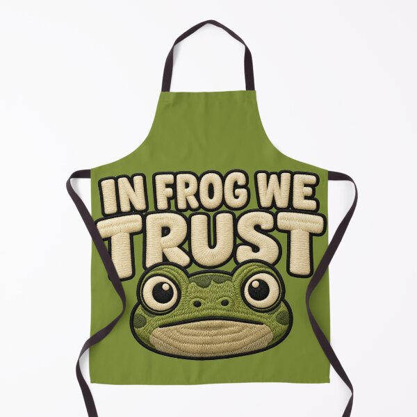 Item preview, IN FROG WE TRUST Protest Art designed and sold by ArtDesignTp.
