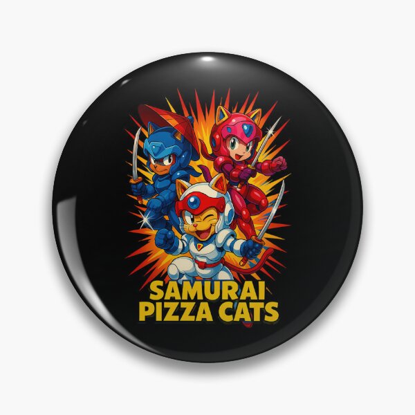 Item preview, Feline Armor Ninjas Japanese Superhero Sword designed and sold by GermaineDumont.