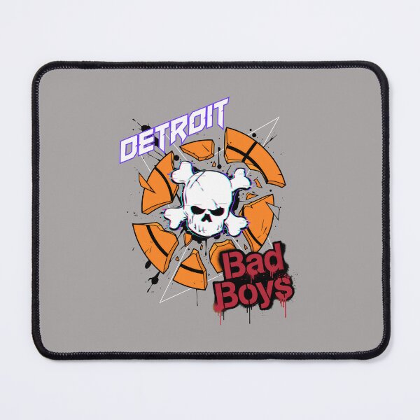 Item preview, Detroit Bad Boys Skull Basketball Vintage-27 designed and sold by NicoleBer.
