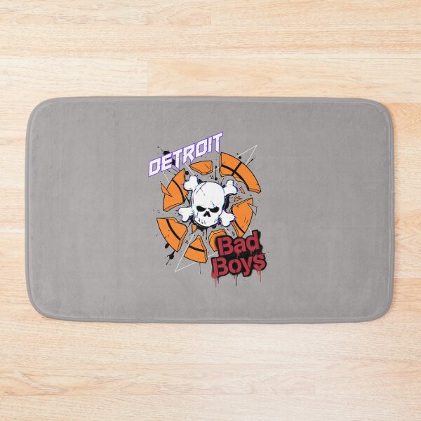 Item preview, Detroit Bad Boys Skull Basketball Vintage-27 designed and sold by NicoleBer.