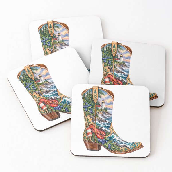 Item preview, Maine Cowboy Boot designed and sold by Whimspired By Paxx.