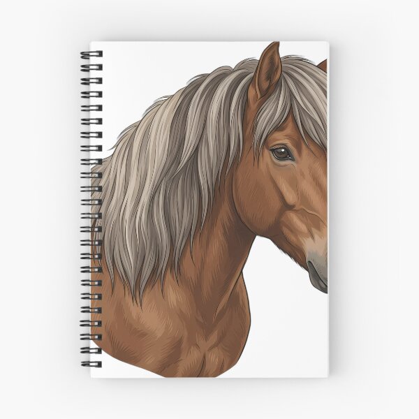 Item preview, Vintage Naturalist Icelandic Horse Portrait — Antique Horse Breed Art designed and sold by Catch333.