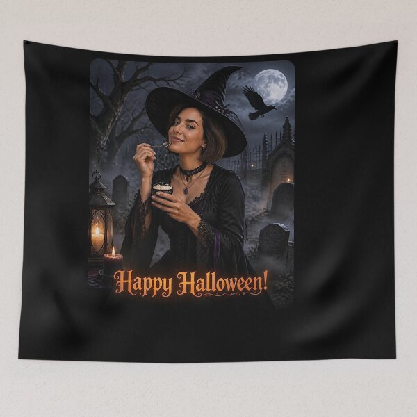 Item preview, Halloween night with a hot witch? (Halloween) designed and sold by NubesDesignCH.