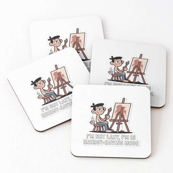 Item preview, Whimsical Artist with Energy-Saving Quote designed and sold by NiftyWrx.