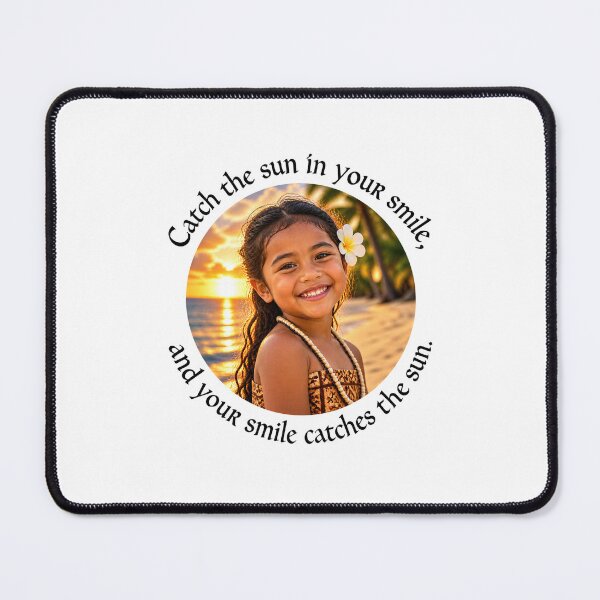 Item preview, Polynesian Joy Proverb - Catch the sun in your smile | Pacific Art designed and sold by ShakaLife.org.