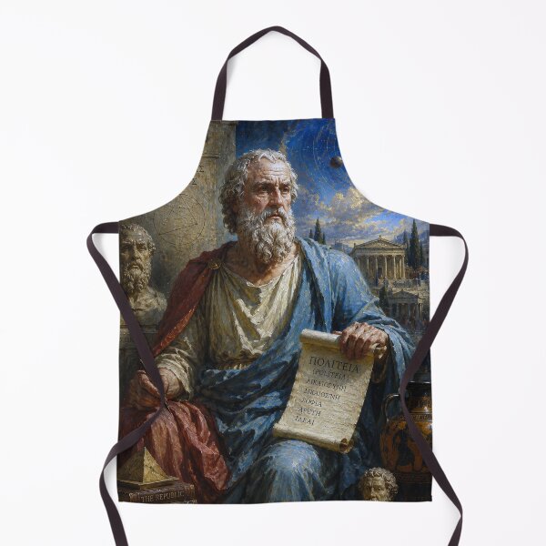 Item preview, Plato – Ancient Greek Philosopher Painting designed and sold by GalleryKauffeld.