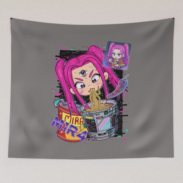 Item preview, Chibi Girl Eating Ramen Noodles Cup Kawaii-19 designed and sold by BorisDewald.