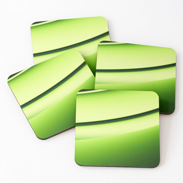 Item preview, Lower Curve Neon Green Line Dark Abstract Background designed and sold by benjamnherbrt.
