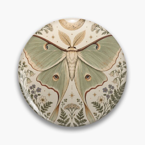 Item preview, Lunar Moth Field Specimen designed and sold by artditisme.