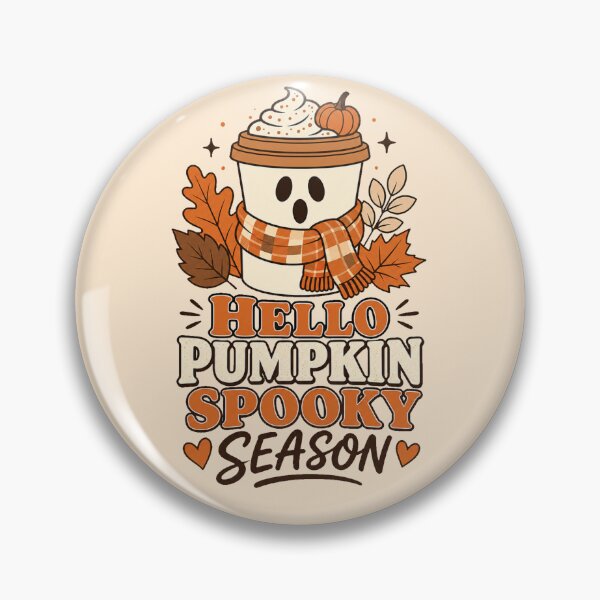 Item preview, Hello Pumpkin Spooky Season Fall Coffee Shirt designed and sold by digital.stickerperso.com.