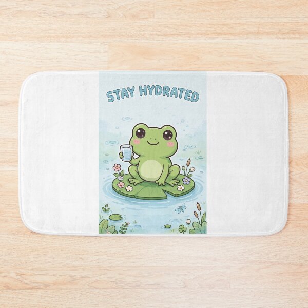 Item preview, Stay Hydrated Cute Frog Design - Kawaii Froggy Gift designed and sold by FakePeopleSuck.